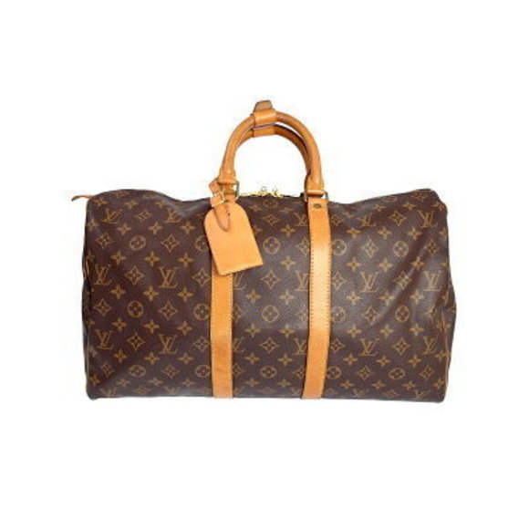 Louis Vuitton Monogram Keepall Boston Bag - Picture 1 of 8